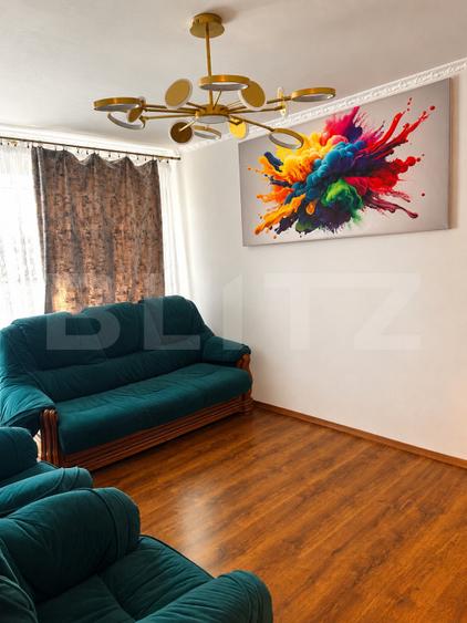 Apartament modern cu 3 camere, în zona centrală – vis-a-vis de Piața 1 Mai