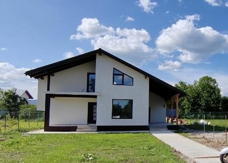 Casa nZeb 155mp , curte 530mp, Brebu lac PH, schimb apartamen bucuresti +/- dif