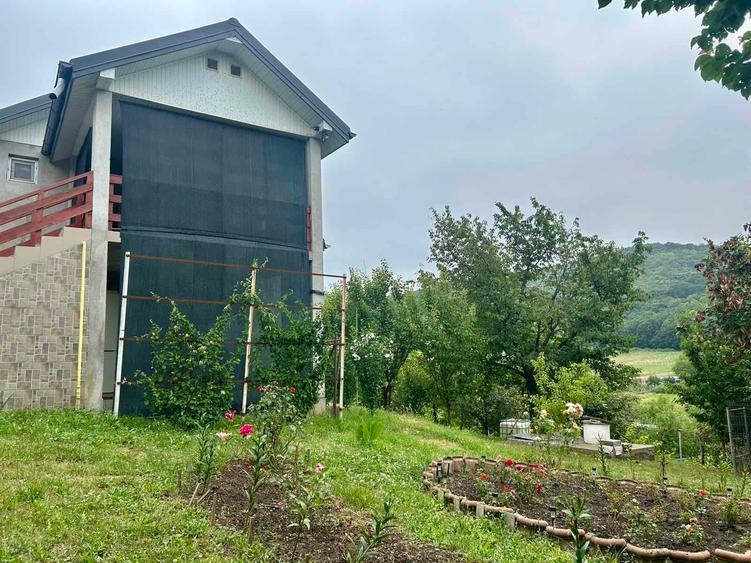 Casă P+M Chicerea Tomesti cu 2.200 mp teren, 30 ml la asfalt, livadă matură și mansardă