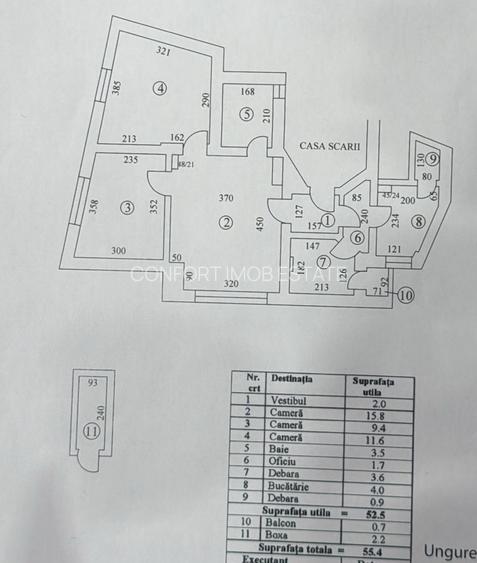 3 CAMERE PIATA ROMANA / CREDITABIL / RENOVAT 2026