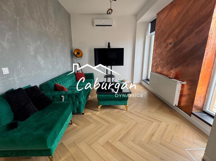 Penthouse cu 2 camere - 41 mp + 45 mp terasa + boxa, loc parcare