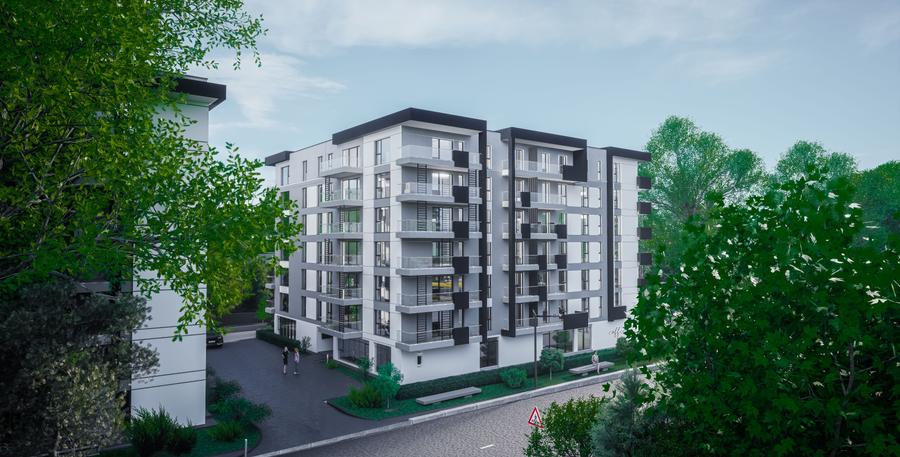 Apartament finalizat Residence5, lângă școlile private și pădurea Băneasa
