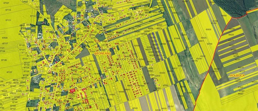 Aroneanu teren 652mp cu utilitati si Certificat de Urbanism