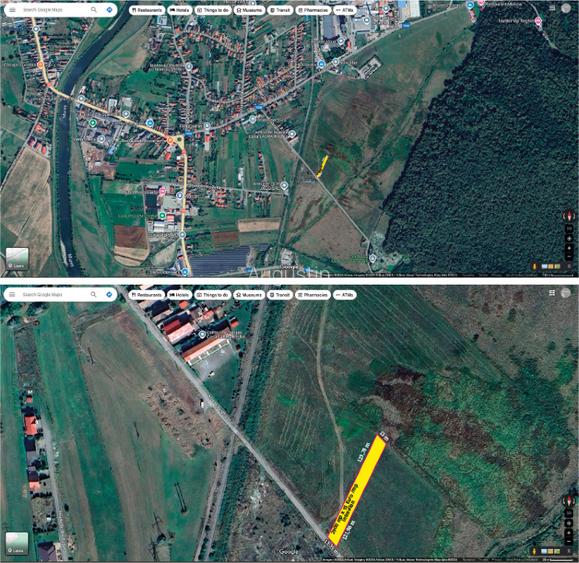 2900 mp teren intravilan langa centura de ocolire a municipiului Reghin