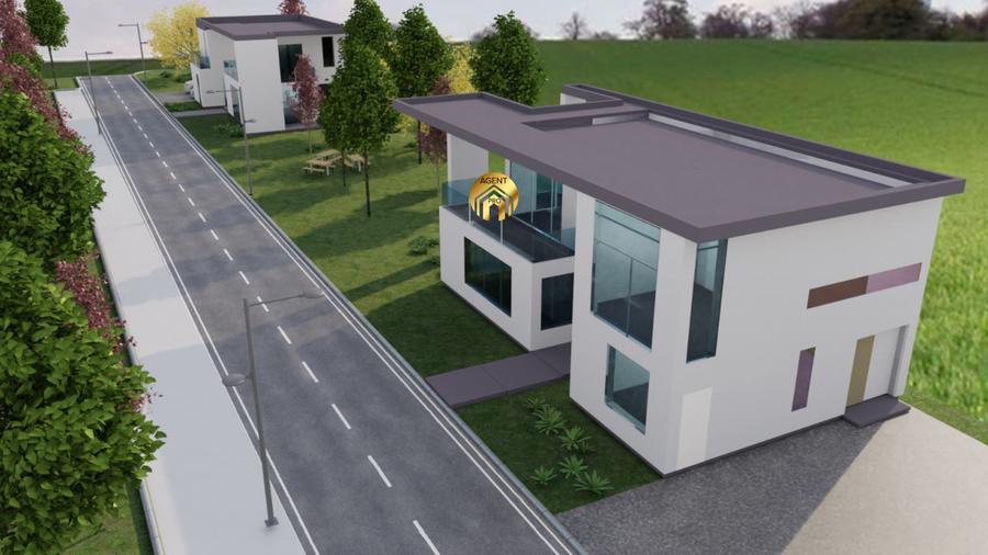 Teren 1082mp + drum - Cu proiect 2 case - str Tudor Vladimirescu, Otopeni Odaile