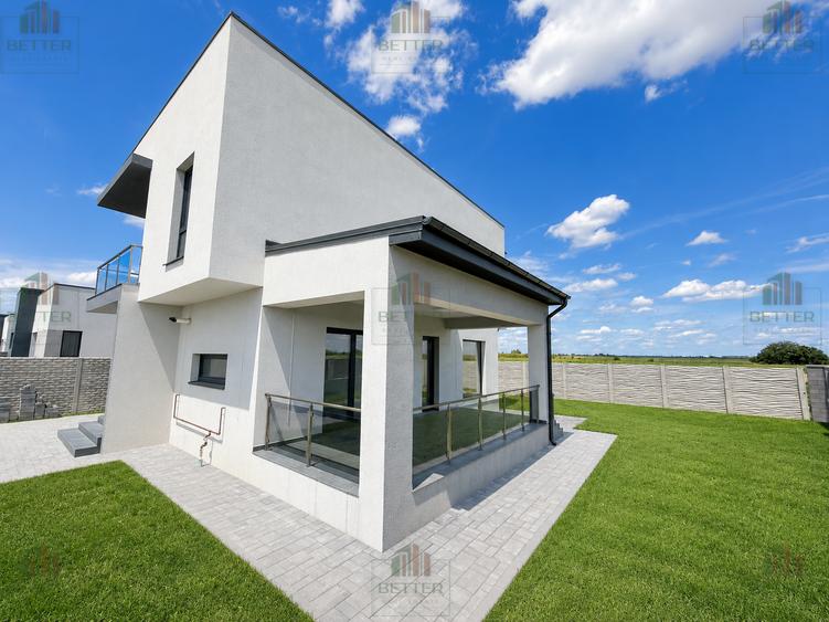 Casă de vânzare nouă individuală - 4 camere | 365 mp | Berceni Ilfov - La cheie