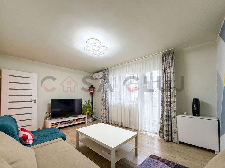 4 camere decomandate, etaj intermediar,Manastur - 3