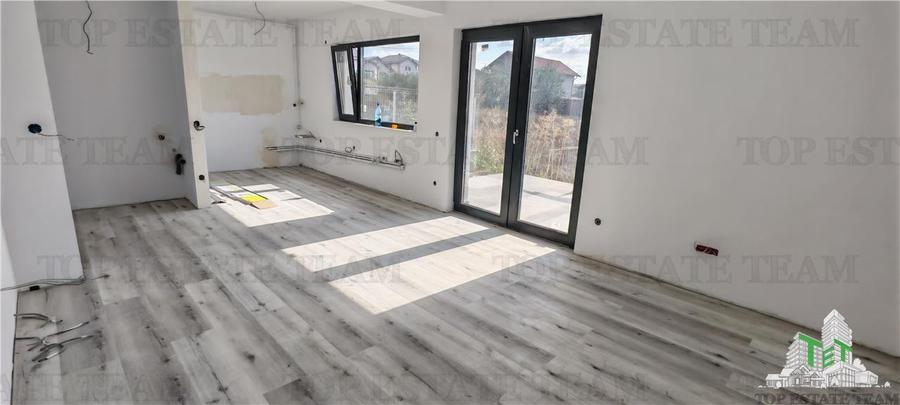 Apartament 2 camere si curte proprie de 80mp, in vila, cu toate utilitatile, in