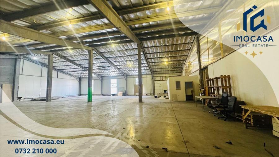 Hală de închiriat 600 mp uta Arad acces TIR fără limite de tona