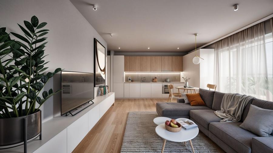 Apartament cu 2 camere în zona Pârneava