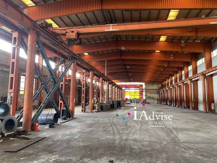 Spatiu industrial/ Hala de productie 3500 mp - Pod rulant