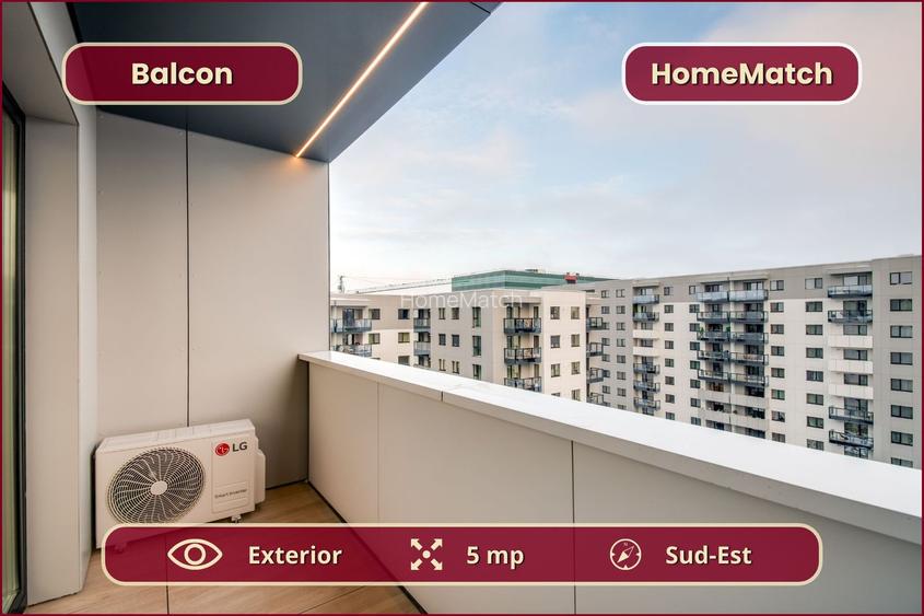 Cortina North || 2 camere || Amenajat cu designer || Comision 0% - 6