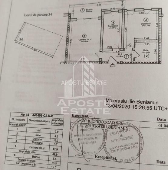 Apartament 2 camere de vanzare, zona Buziasului, Timisoara - 12