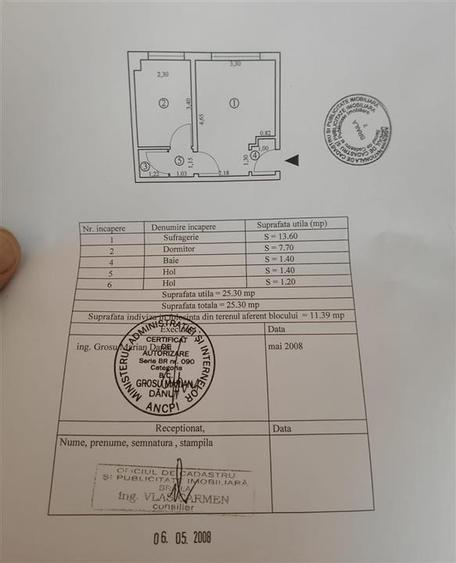Totul Nou! Garsoniera, 25 mp, etaj 1, Obor - Lic.Cerna