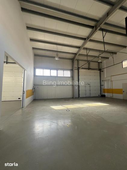 Hala moderna, 600 mp, showroom, depozit, birouri, 6m inaltime, Floresti - 9
