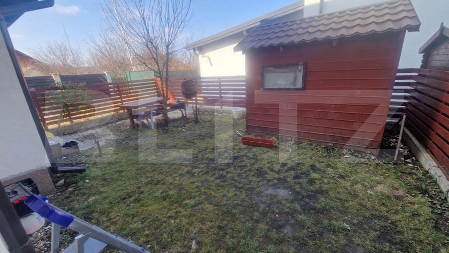 Apartament 2 camere cu gradina ,mobilat, utilat, se doreste si schimb cu casa