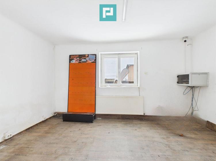 Spațiu central cu vad comercial