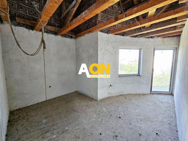 Casa la gri, S+P+M, 4 camere, 500 mp teren, Cetate, toate utilitatile