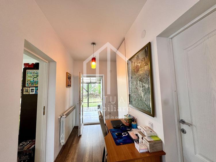 Casa cu 5 camere, 460mp teren, mobilata si utilata, demisol, Cristian