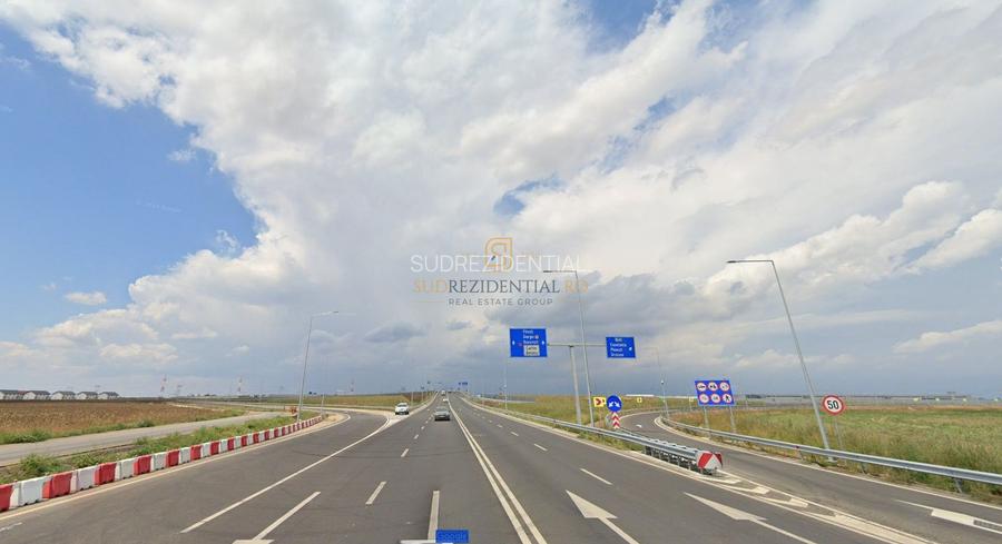 Teren 8 hectare cu deschidere ampla, Popesti-Leordeni, acces rapid A0 - 10
