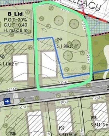 Teren generos 2100 mp cu potențial excelent de dezvoltare – PUZ în curs - 2