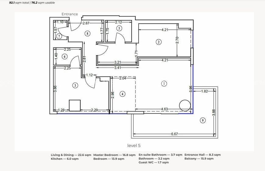 3 CAMERE || UpSite FLOREASCA+boxa si loc de parcare incluse 500.000 +TVA - 1