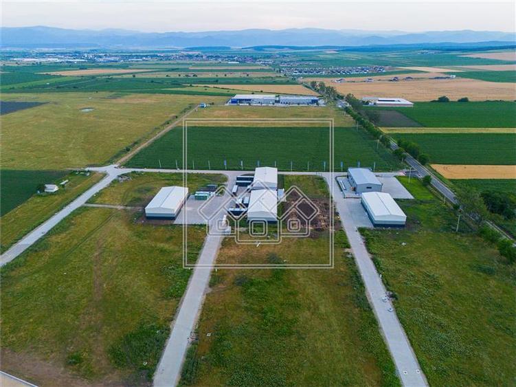Hala industriala de inchiriat 528 mp, pe un teren de 1738mp| Acces TIR
