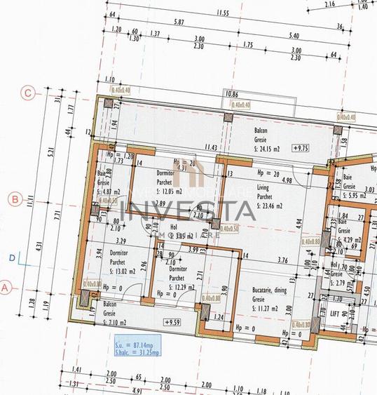 Apartament cu 4 camere, 2 terase, bloc nou, parcare inclusa, Marasti! - 1