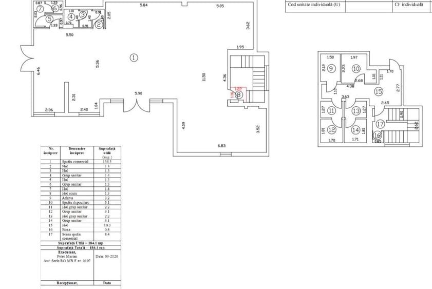 Spatiu Comercial Green Lake Sisesti- Pret 1.900 euro+TVA - 2