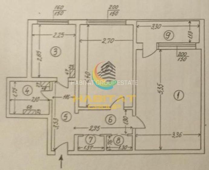 Pallady stradal inchiriere 2 camere 54 mp mutare rapida - 12