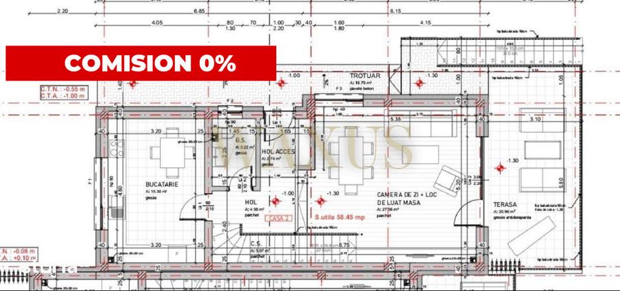 COMISION 0%! Casa individuala  - 180mp utili I 270mp Teren - zona VIVO