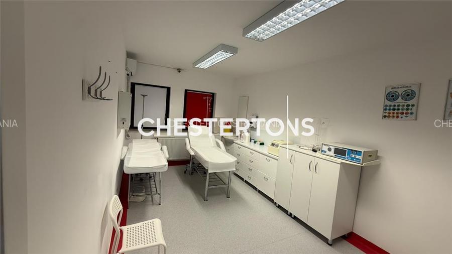 Apartament 3 camere pretabil cabinet medical / salon / birou. Mobilat, utilat in
