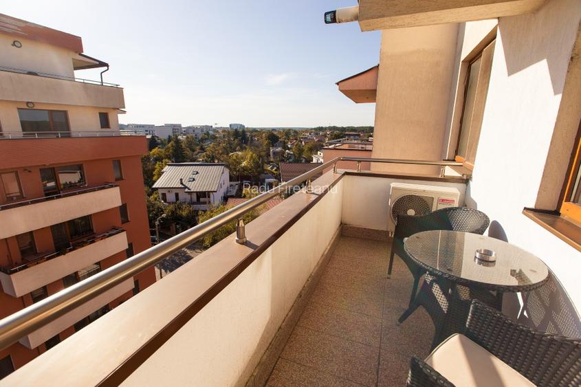 Apartament 2 camere lux Baneasa Northlane complet mobilat si utilat - 15