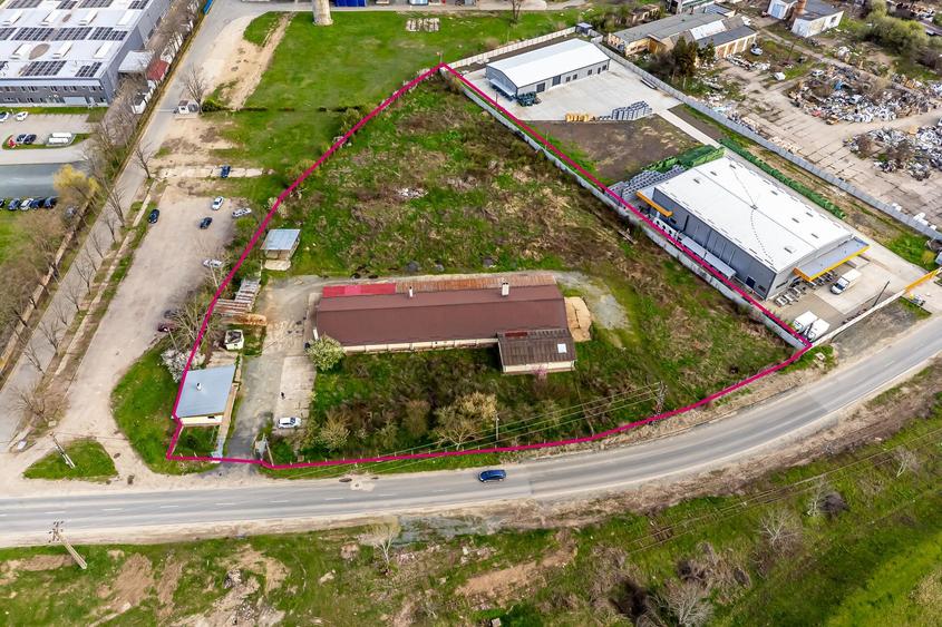 Hala industrială cu teren 10.495 mp – potențial supermarket, Lipova