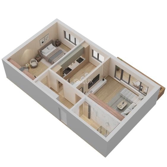 Randament excelent la 2 Camere 73.59 mp locatie Premium in zona Mall Coresi - 3