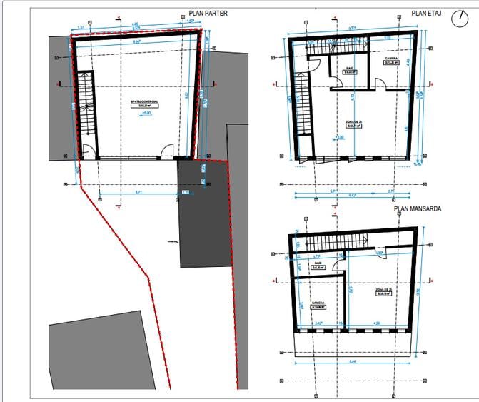 Teren intravilan 221 mp – centru Cluj-Napoca – ideal bar, restaurant, hotel!