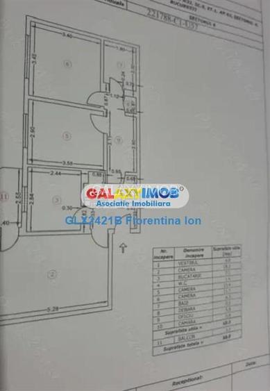 9014  Apartament 3 camere  Militari-Apusului-Margelelor - 7