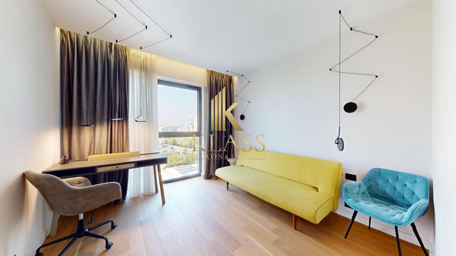 Apartament de inchiriat cu 3 camere + parcare subterana - One Herastrau Towers