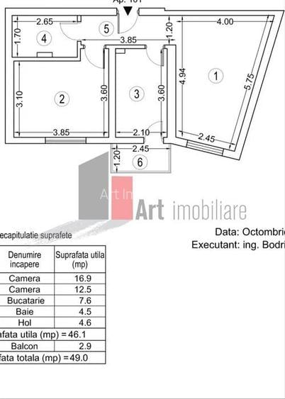 Vanzare apartament 2 camere Politehnica-Grozavesti - 7