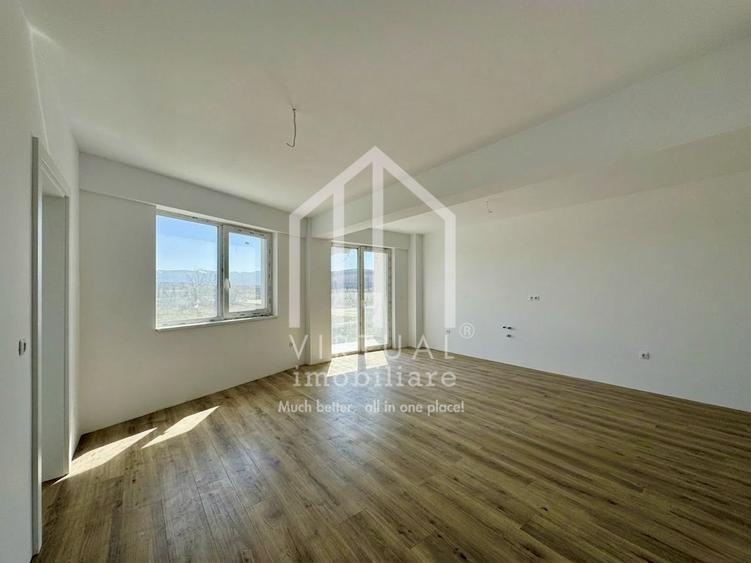 Apartament nou cu 2 camere, 56mp utili, etaj 1/3, parcare, Selimbar