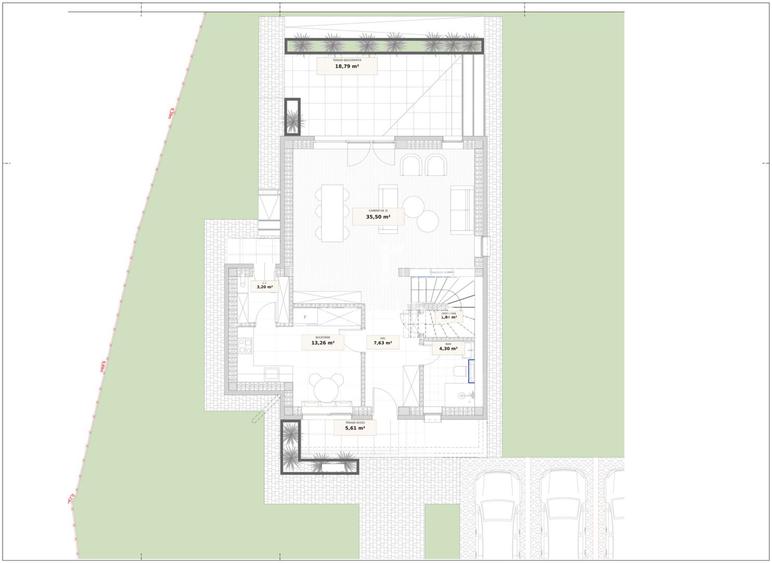 Vila individuala P+1, 133 mp utili, 4 camere, curte 250 mp, Tunari - lânga Piper - 2