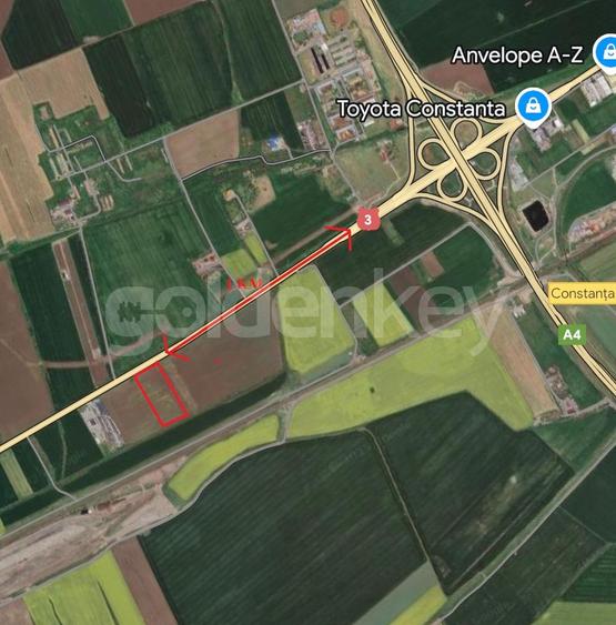 Teren 10.000 mp Constanta - Valu Traian