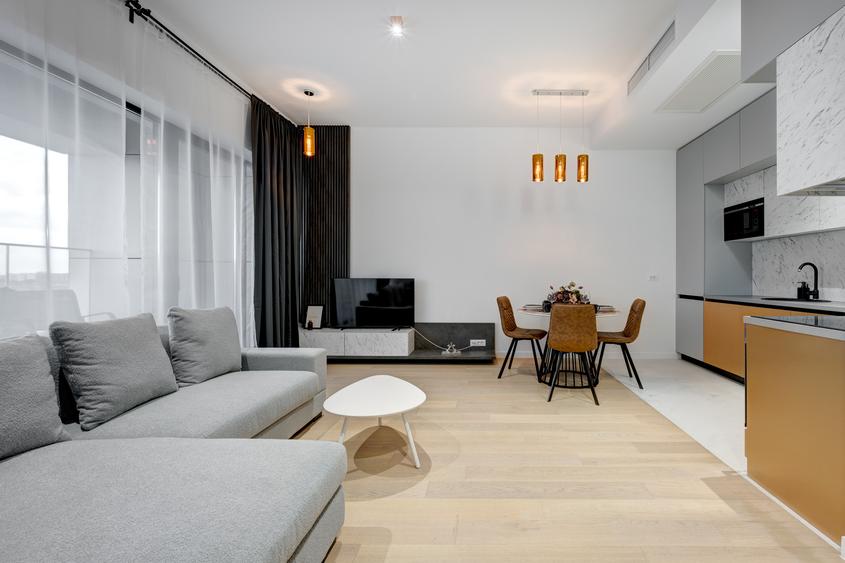 APARTAMENT 2 CAMERE MOBILAT - FLOREASCA - PARCARE INCLUSA - COMISION 0%