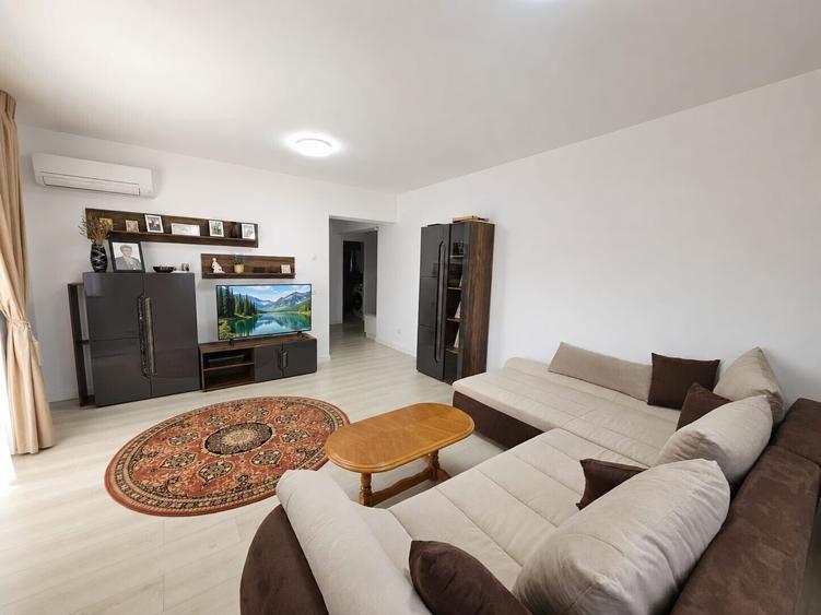 Apartament cu 2 camere, decomandat, mobilat si utilat, 63mp