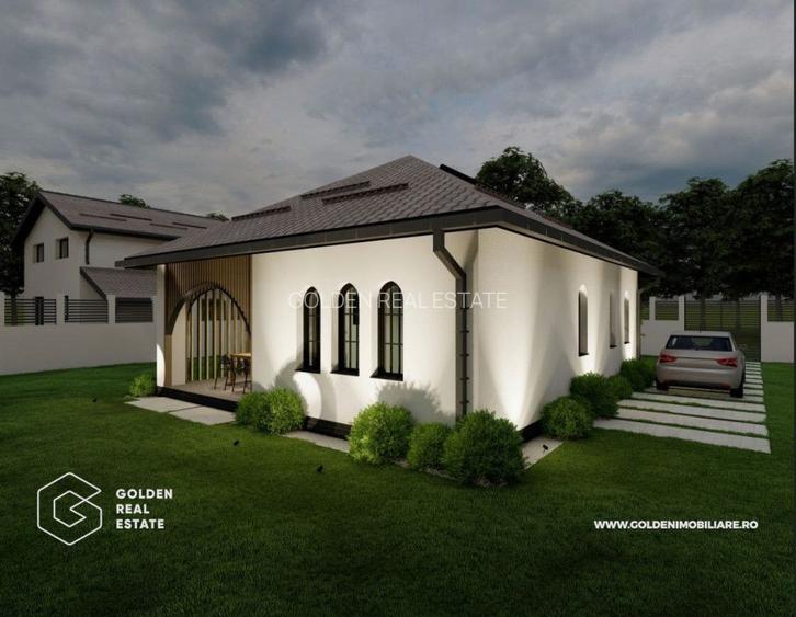Casa DAPHNE,  3 camere, 400 mp teren, 6 Vanatori - 6