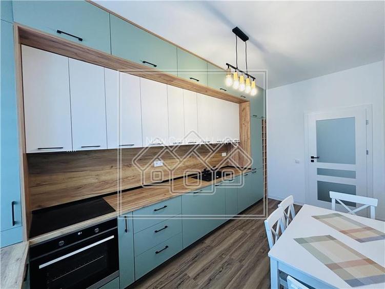 Apartament spatios, 3 camere - mobilat modern - Selimbar - 4