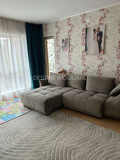 Apartament TĂTĂRAȘI NORD | 2 camere, 57 mp , mobilat complet, etaj 3 - 3