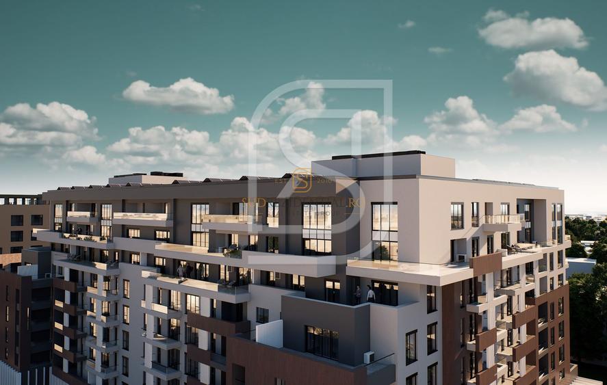 Apartament ideal: 2 camere, 101.7mp, terasa generoasa, acces metrou,S4