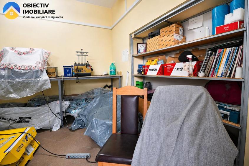 Spatiu industrial 3110 mp teren, hala productie+service auto, Targu Neamt