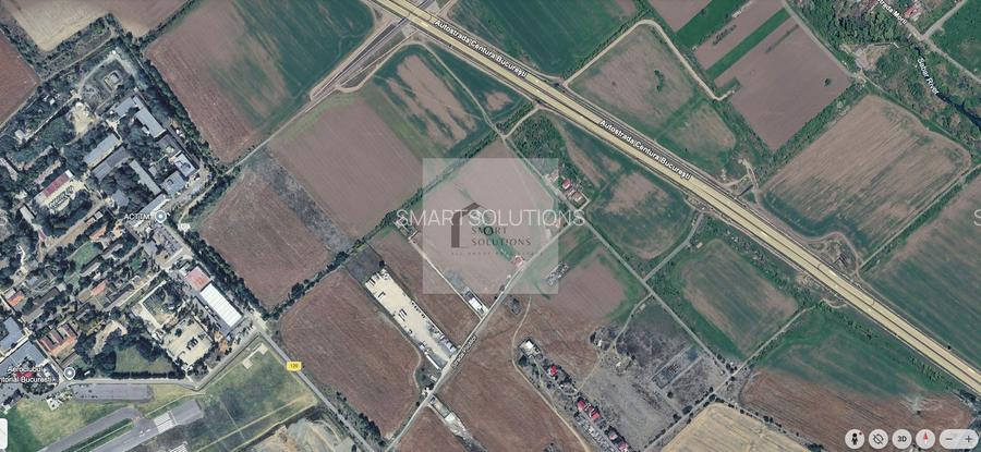 Teren intravilan 700MP Bragadiru, deschidere 33m | Potențial eco-house - 2